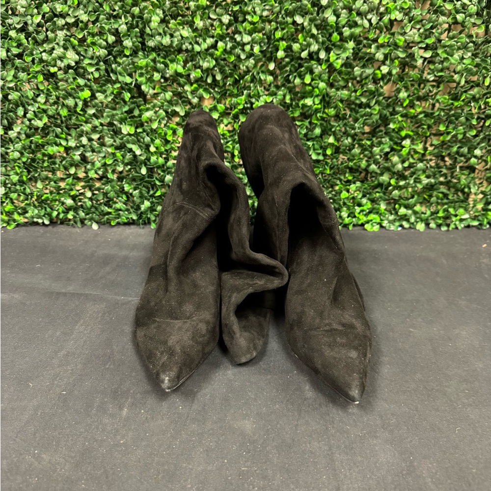 Veronica Beard Lisa Suede Tall Boot - W10.5 WIDE CALF - Picture 3 of 8